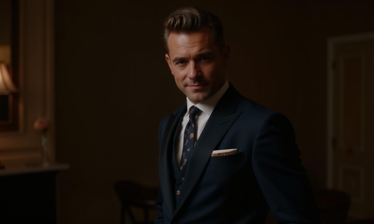 Sharply dressed gentleman in bespoke suit - Tailored Luxury for the Modern Man